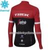 Maillot Cyclisme 2017 Trek-Segafredo Hiver Thermal Fleece N001